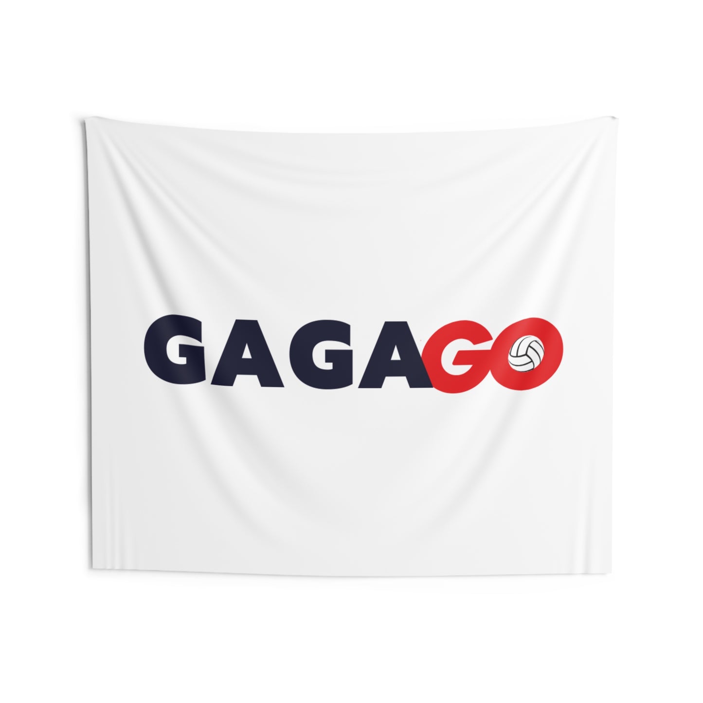 GGG White Polyester Tapestry