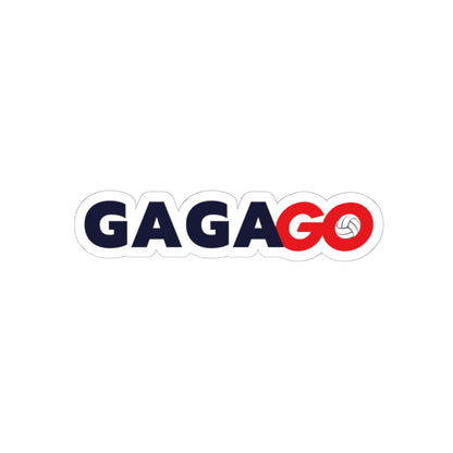 GAGAGO Logo Sticker — Kiss-Cut Laptop Decal