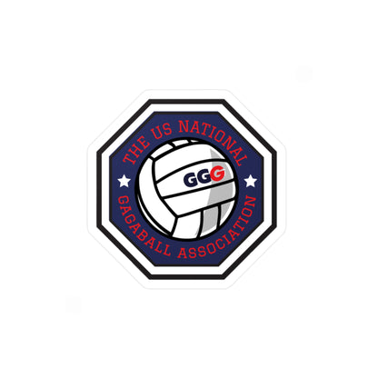 Gagaball Association Vinyl Sticker —