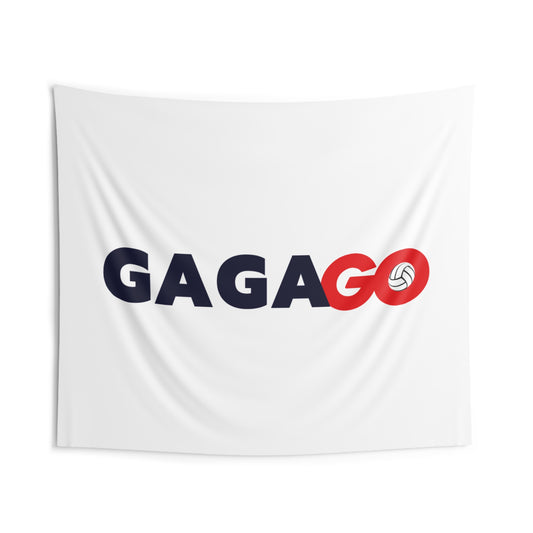 GGG White Polyester Tapestry