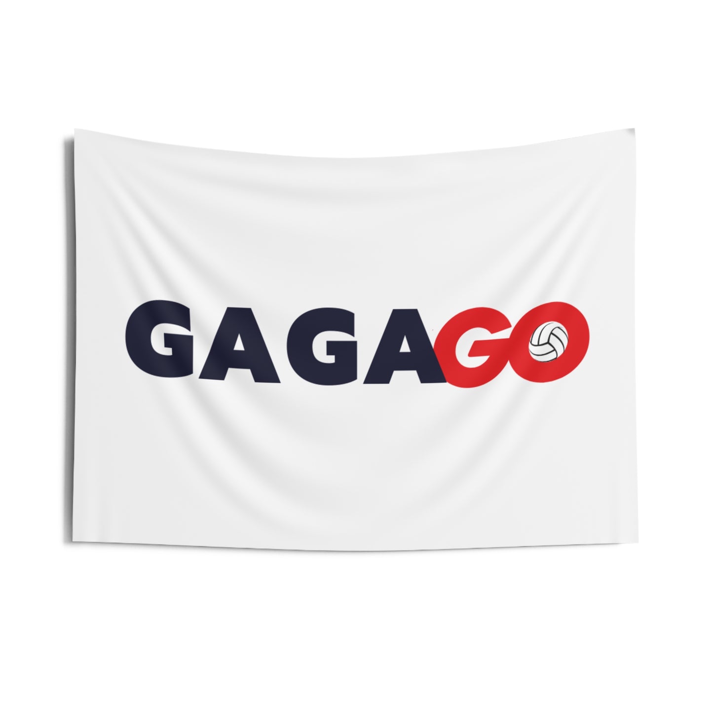 GGG White Polyester Tapestry