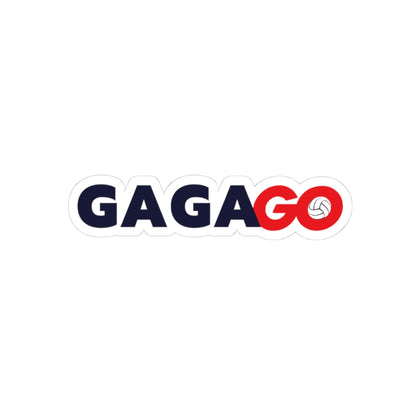 GAGAGO Logo Sticker — Kiss-Cut Laptop Decal